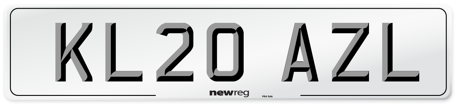 KL20 AZL Number Plate from New Reg
